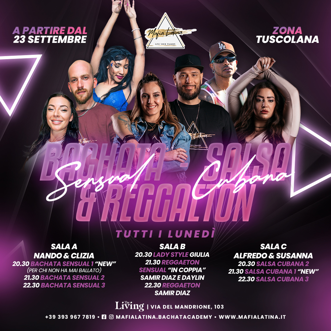 Bachata, Salsa & Reggaeton Tuscolana